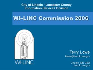 WI–LINC Commission 2006