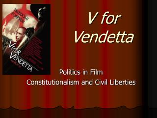 V for Vendetta