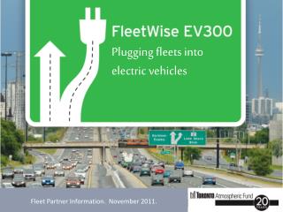 Fleet Partner Information. November 2011.