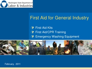 First Aid for General Industry
