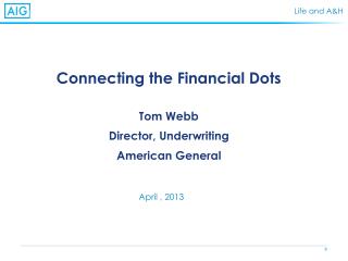 Connecting the Financial Dots