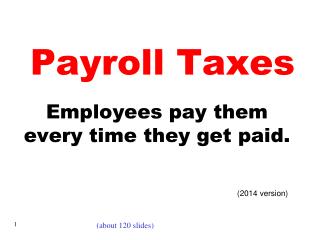 Payroll Taxes