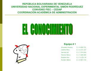 REPÚBLICA BOLIVARIANA DE VENEZUELA UNIVERSIDAD NACIONAL EXPERIMENTAL SIMÓN RODRÍGUEZ