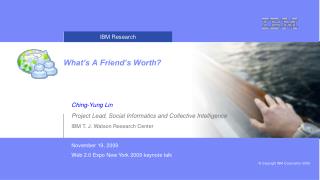 What’s A Friend’s Worth?
