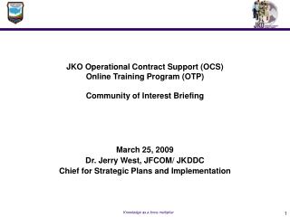 PPT - JKO SERE 100 course training PowerPoint Presentation - ID:4891791