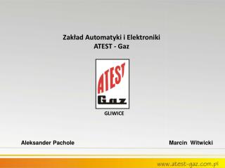 Zakład Automatyki i Elektroniki ATEST - Gaz