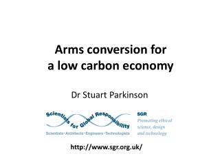 Arms conversion for a low carbon economy