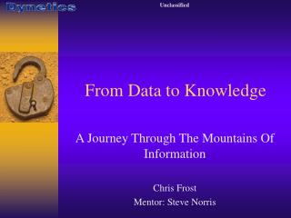 From Data to Knowledge