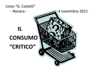 Liceo “G. Castelli” - Novara - 4 novembre 2011