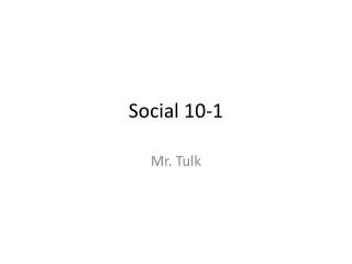 Social 10-1