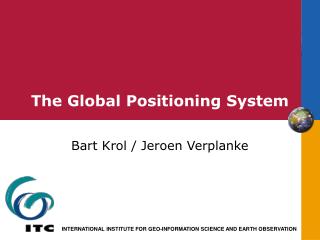 The Global Positioning System