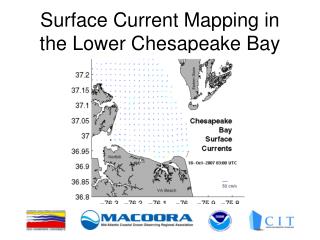 Surface Current Mapping in the Lower Chesapeake Bay
