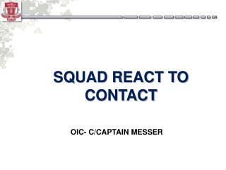 SQUAD REACT TO CONTACT