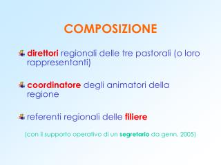 COMPOSIZIONE