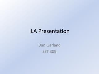 ILA Presentation