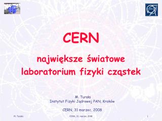 CERN największe światowe laboratorium fizyki cząstek