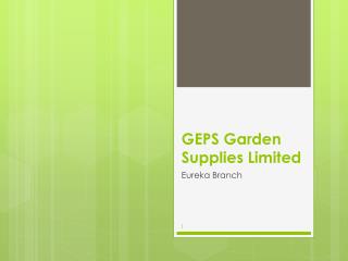 GEPS Garden Supplies Limited