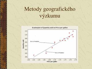 Metody geografického výzkumu