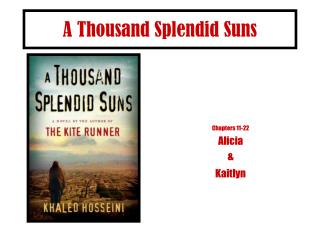 A Thousand Splendid Suns