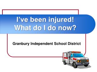 I’ve been injured! What do I do now?
