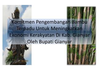 I. Latar Belakang