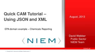 Quic k CAM Tutorial – Using JSON and XML