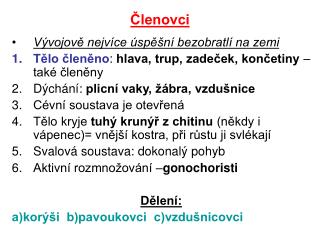 Členovci