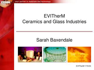 EVITherM Ceramics and Glass Industries