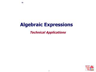 Algebraic Expressions