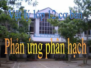 Phản ứng phân hạch