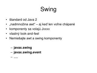 Swing