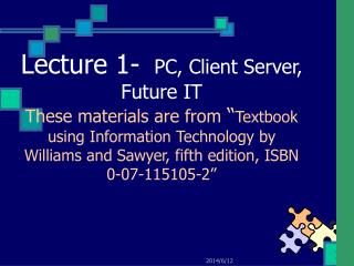 Introduction to Information Technology