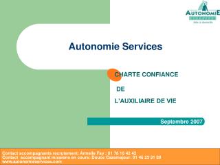 Autonomie Services