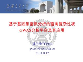 基于基因集富集分析的畜禽复杂性状 GWAS 分析平台及其应用