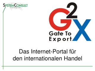 Das Internet-Portal für den internationalen Handel