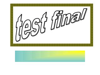 test final