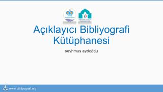 Açıklayıcı Bibliyografi Kütüphanesi