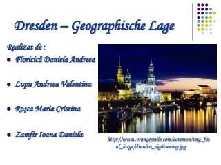 Dresden – Geographische Lage