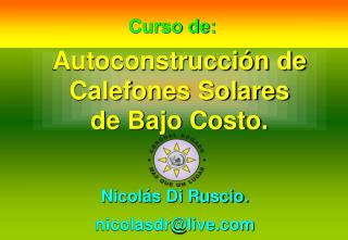 Curso de: