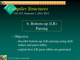 Compiler Structures