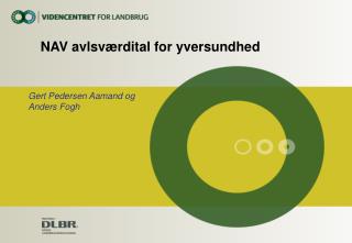 NAV avlsværdital for yversundhed