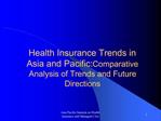 Health Insurance Trends in Asia and Pacific:Comparative Analysis of Trends and Future Directions