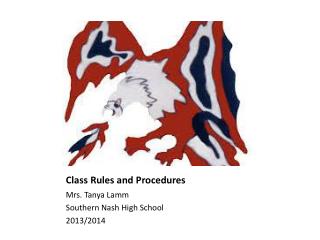 Class Rules and Procedures