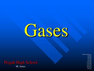 Gases