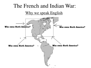 The French and Indian War: