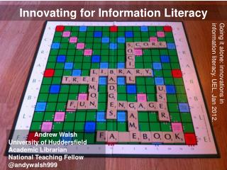 Innovating for Information Literacy