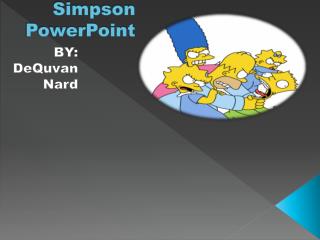 Simpson PowerPoint