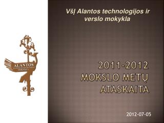 20 1 1 -201 2 mokslo met ų ataskaita