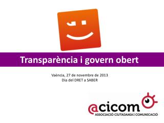 Transparència i govern obert