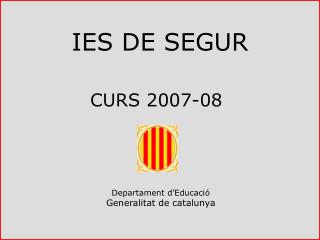 IES DE SEGUR